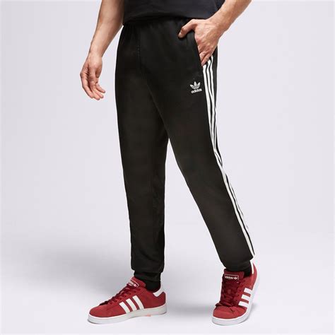 lange schwarze adidas hose sst tp black
